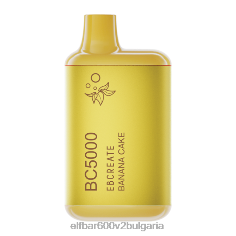 бананова торта ebcreate bc5000 термично издание потребител - 50 mg - единичнаL26FH297 ELF BAR Течност