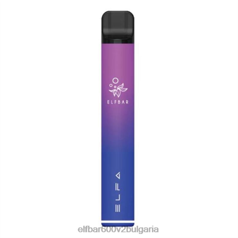 elfa pod kit - под стартов комплект - 500mah аврора лилаво L26FH103 Елф Бар България