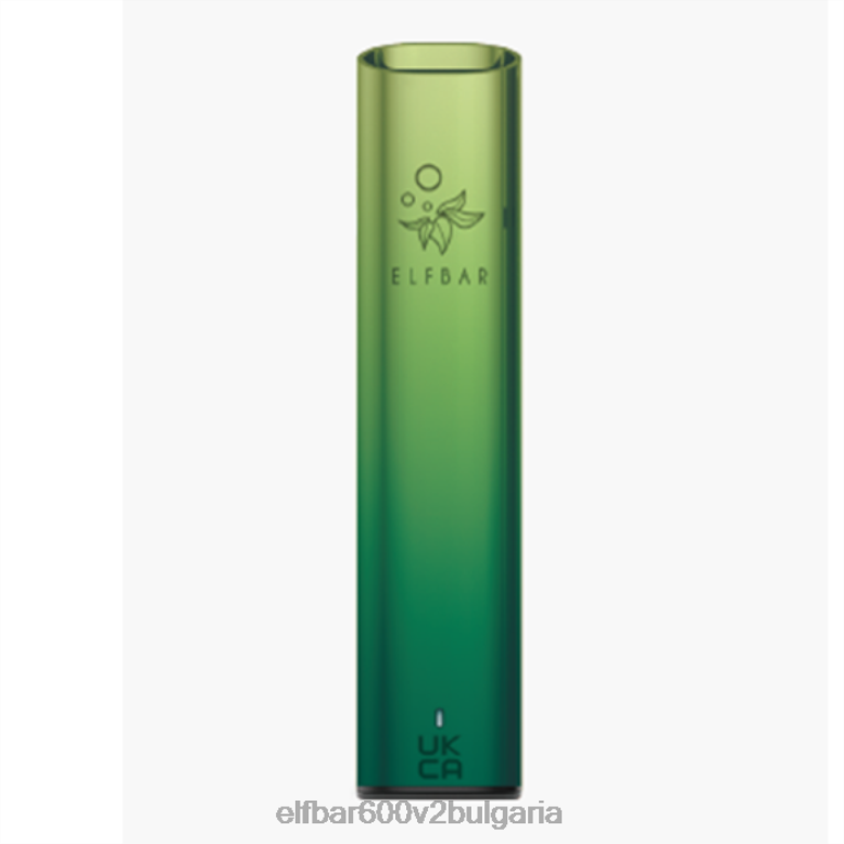 mate 500 pod vape kit - 500mah батерия аврора зелено L26FH137 ELF BAR Течност