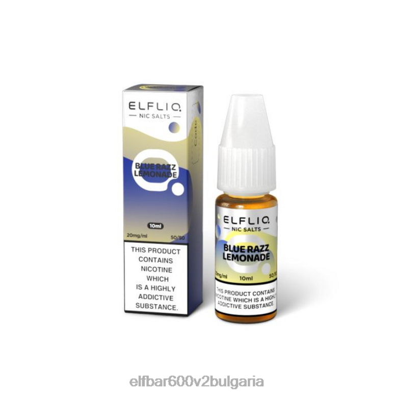 elfliq blue razz лимонада никелови соли - 10 ml-20 mg/mlL26FH218 ELF BAR Sofia