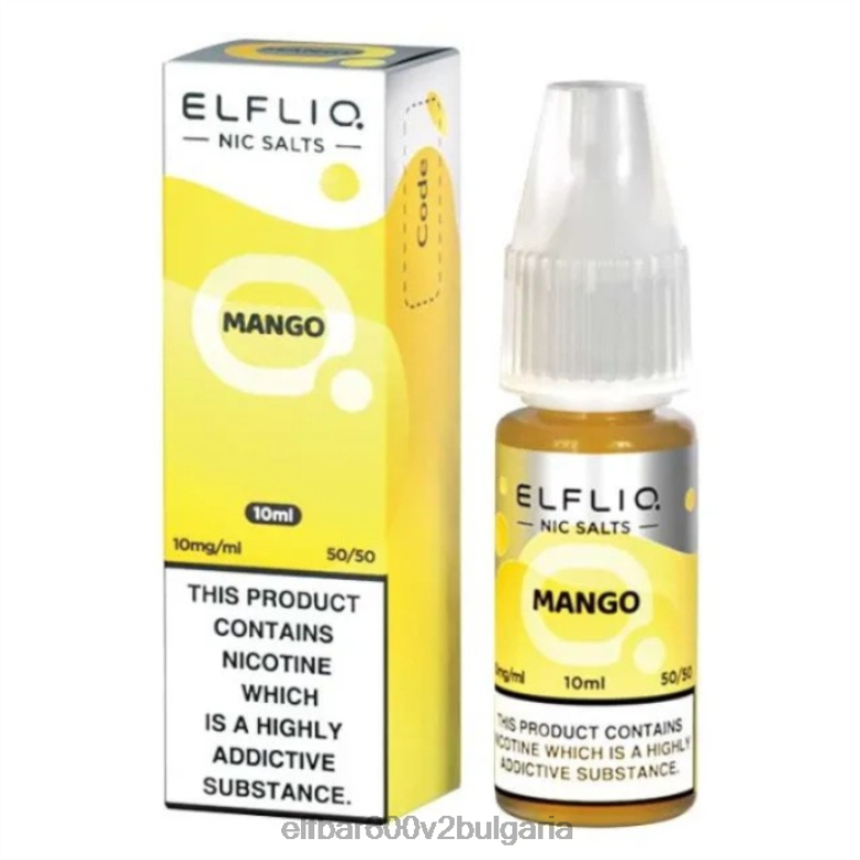 elfliq nic salts - mango - 10ml-10 mg/mlL26FH188 ELF BAR Sofia