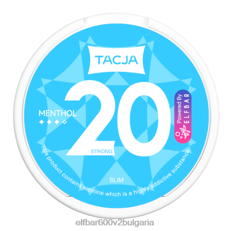 tacja никотинова торбичка - ментол - 1pk-18mg/gL26FH222 ELF BAR България